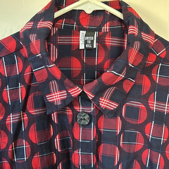 Jane Mohr Dress To Kill - Edgy button down tunic! - Picture 2 of 7